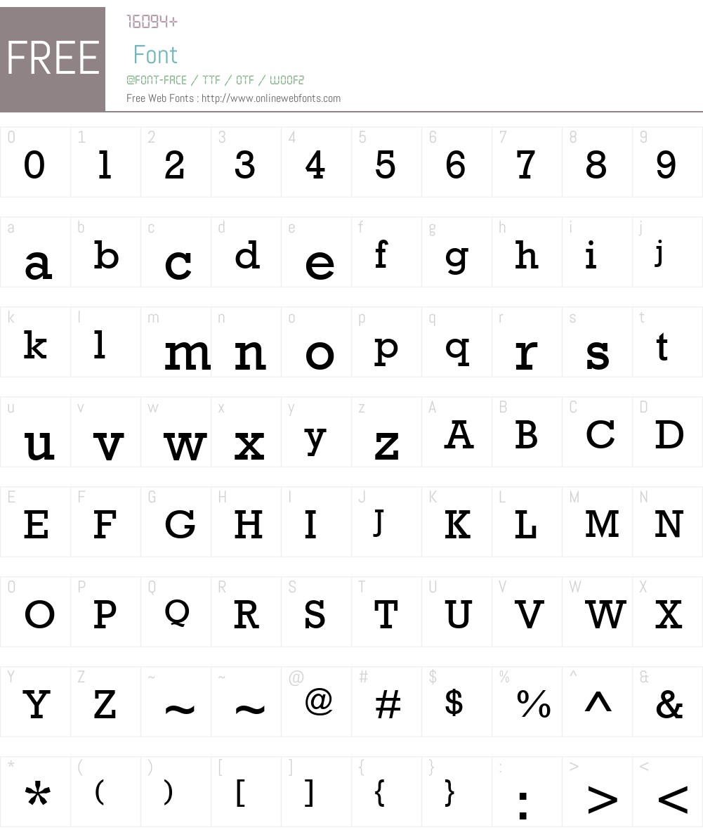 rockwell font family
